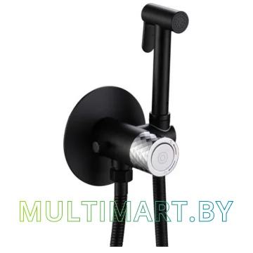 Гигиенический душ Vivi Felice 4515 Cromo Nero Opaco